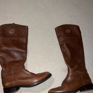 Tory Burch tall brown boots size 7.5
